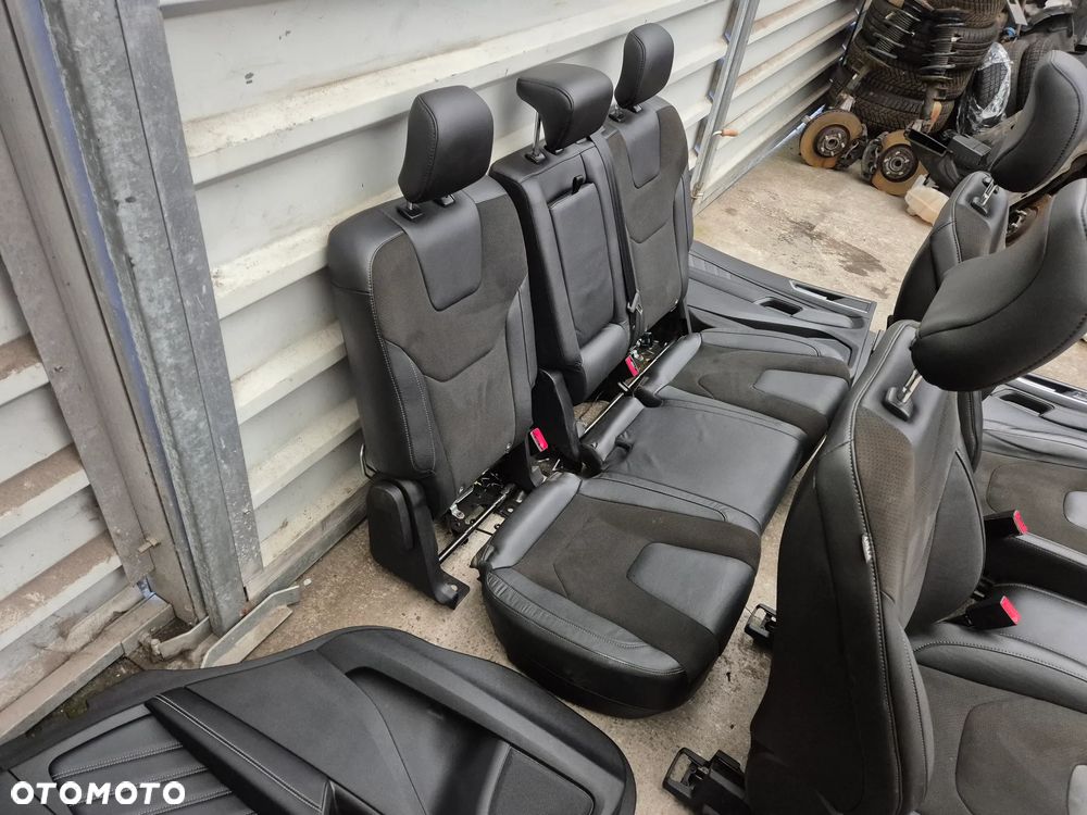 FORD EDGE MK2 2015- FOTELE SKÓRY SKÓRZANE ŚRODEK KOMPLET IEALNE JAK NOWE EUROPA - 4