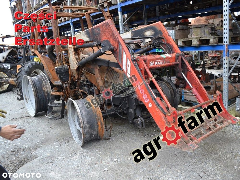 Deutz Agrotron 4.95 części, skrzynia biegów, oś - 2