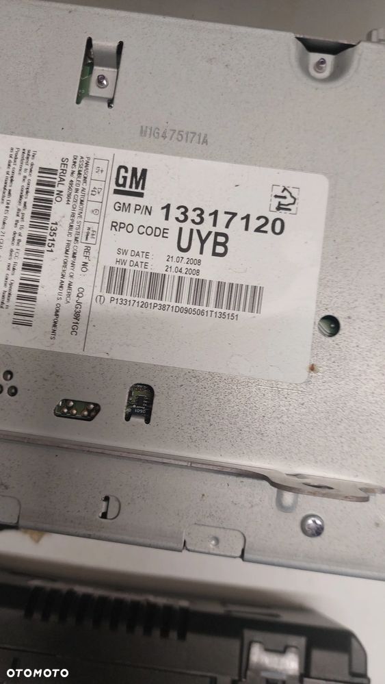 RADIO KOMPLET OPEL INSIGNIA A SLASK WYSYLKA - 5