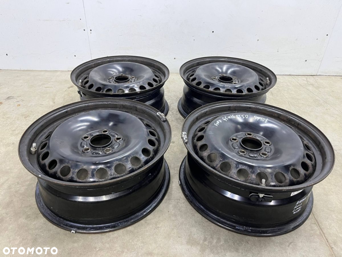 Felga Ford C-max Focus Kuga Mondeo 04r.- 6,5jx16 5x108 ET50 felgi stalowe 16 cali Alcar 8325 KOMPLET - 2