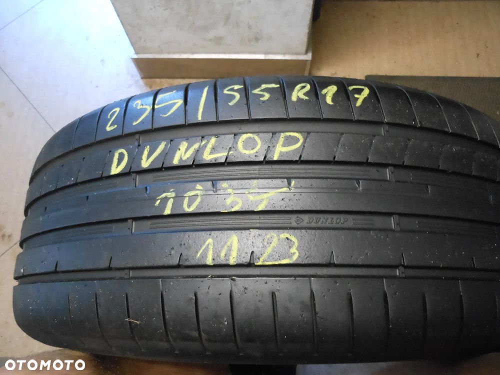 Opona pojedyńcza 235/55r17  dunlop sport maxx rt2 6,4mm lato - 1