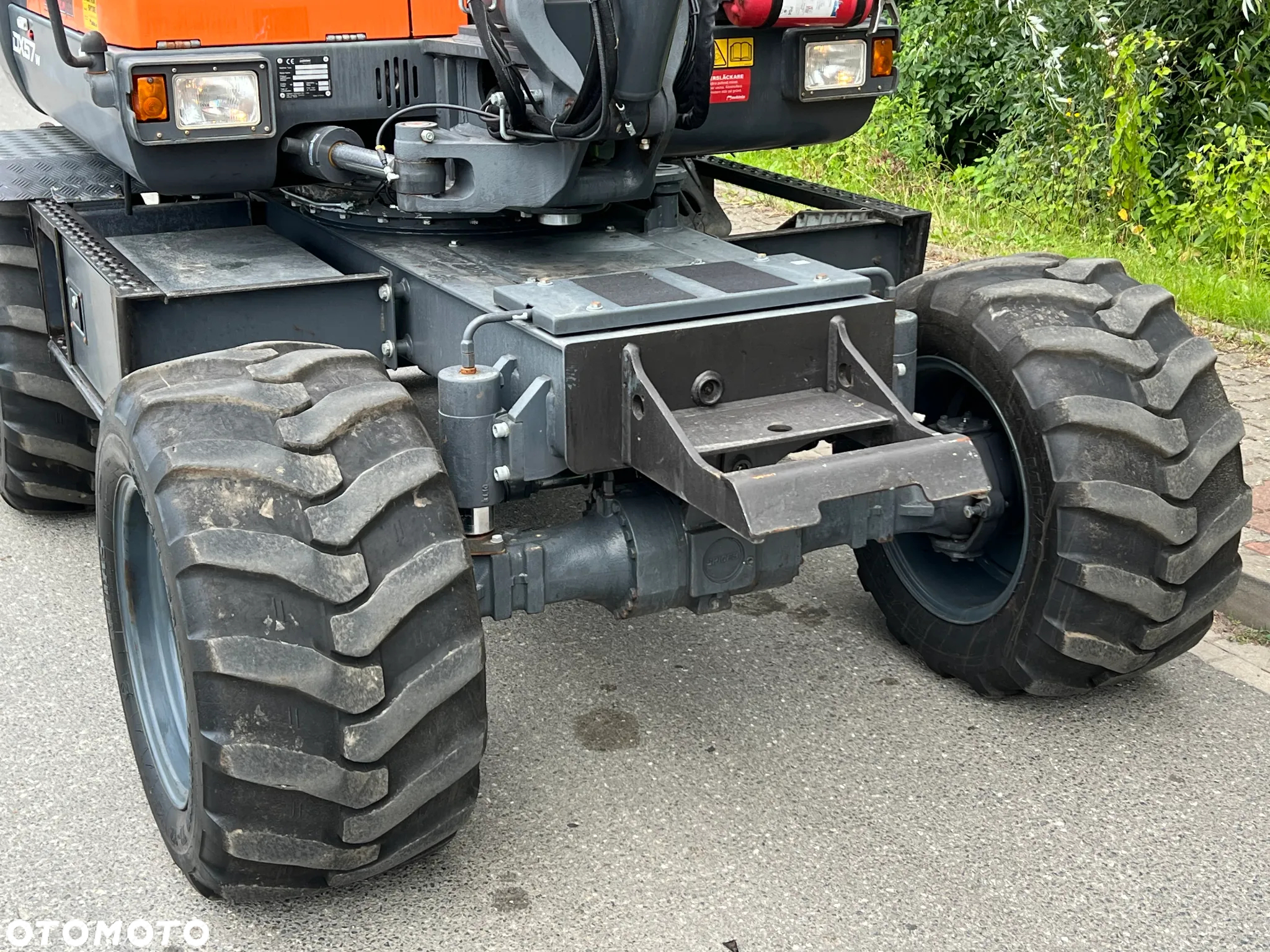Doosan DOOSAN DX57W *ROTOTILT* 2200 Motogodzin JAK NOWA KOPARKA KOŁOWA STAN PERFEKCYJNY SPROWADZONA - 10
