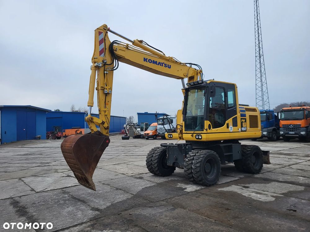 Komatsu PW 160 -10 spr z Niemiec - 1