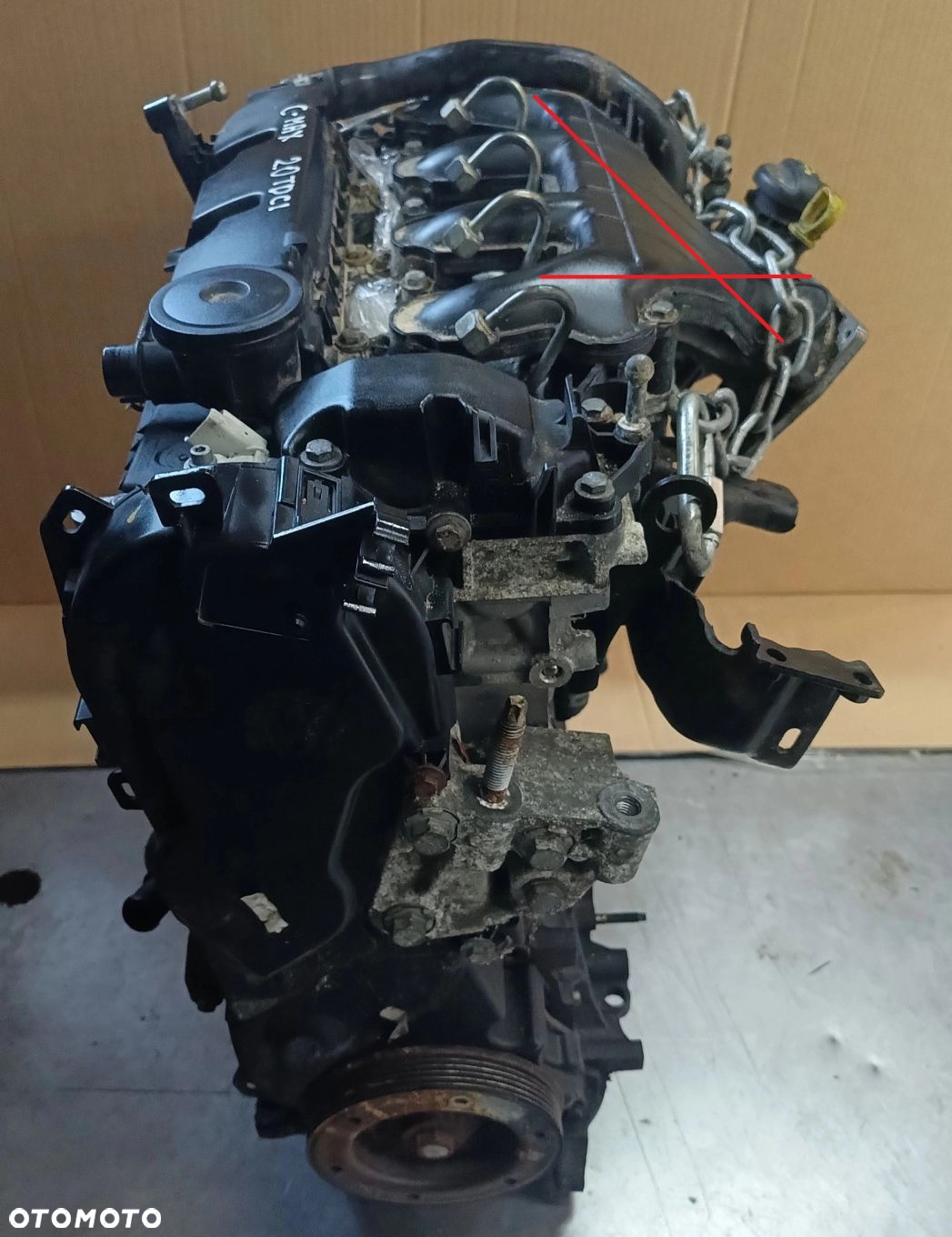 C MAX I silnik 2,0TDCI stan bdb gwarancja 196 tys. km Focus MK2 S MAX Mondeo MK4 Ford * - 3