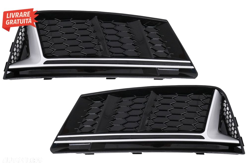 Grile Laterale Audi A4 B9 Sedan Avant (2016-2018) RS4 Design- livrare gratuita - 1