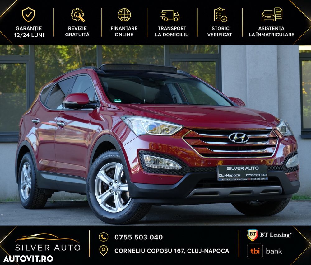 Hyundai Santa Fe blue 2.2 CRDI 4WD Automatik Style - 2