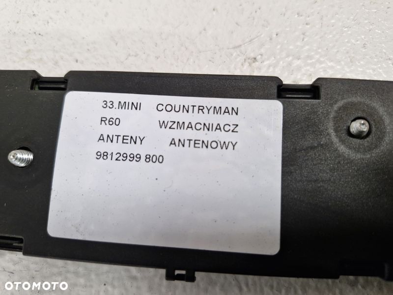 mini countryman r60 wzmacniacz antenty antenowy 9812999 - 6