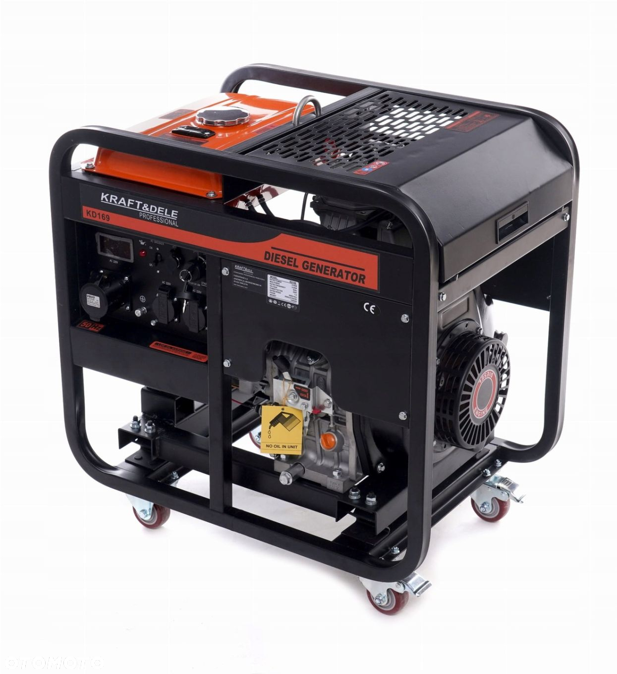 KRAFTDELE AGREGAT PRĄDOTWÓRCZY 9KW 230V GENERATOR 3 FAZOWY KD169 - 3