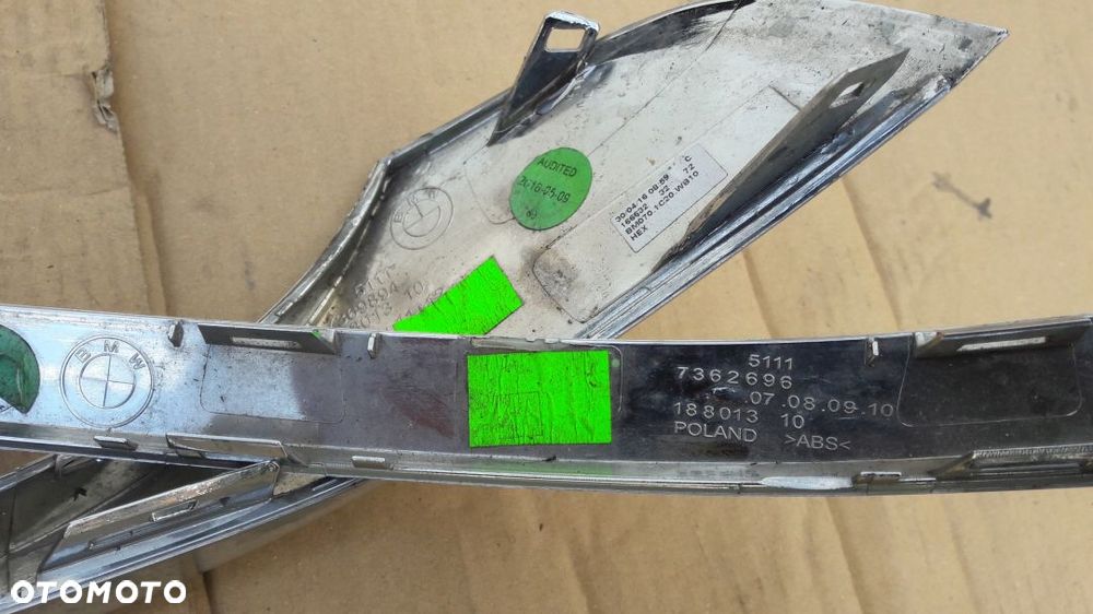 CHROM ZDERZAKA PRAWY BMW 7 G11 G12 7362696 7369894 - 6