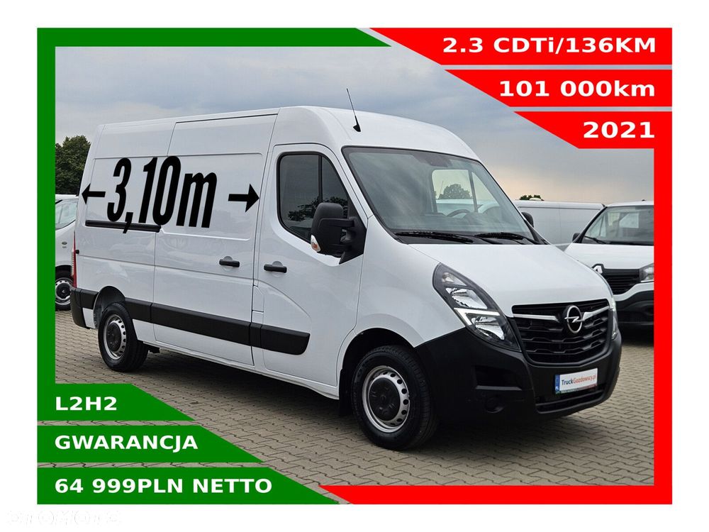 Opel movano L2H2 *64999zł Netto* 2.3 CDTi/136KM - 1