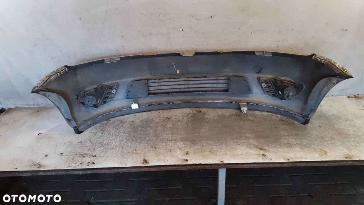 ^ ZDERZAK PRZÓD PRZEDNI FORD FIESTA MK.6 6 VI 62 SREBRNY HALOGENY - 1