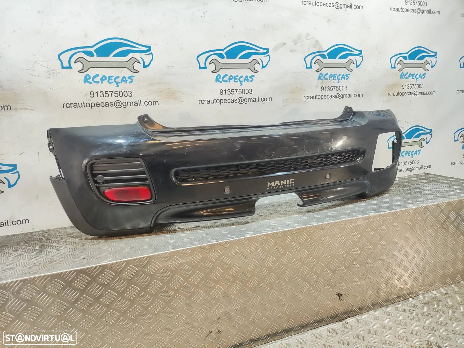 Parachoques Traseiro Mini Cooper S R56 JCW John Cooper Works com sensores de estacionamento - 2