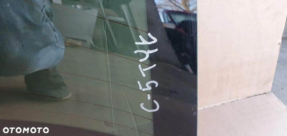 Szyba tył tylna Citroen C5 III Sedan AS3 08r - 6