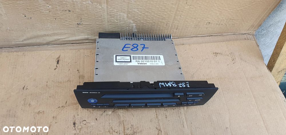 Radio radioodtwarzacz Oryginał BMW 1 E81 9210510 - 6