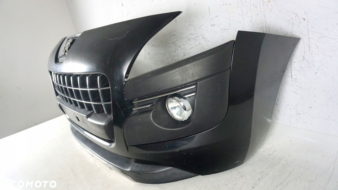ZDERZAK PRZÓD PRZEDNI PEUGEOT 3008 I 1 09-13 KTVD 2009-2013 HALOGEN ATRAPA - 5