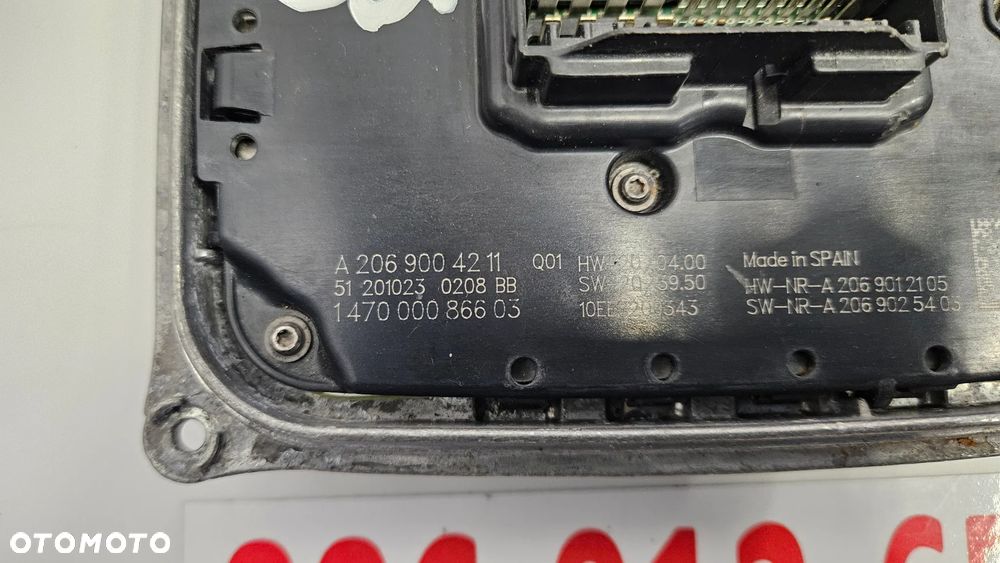 Mercedes C klasa W206 przetwornica LED Moduł 2069004211 - 2