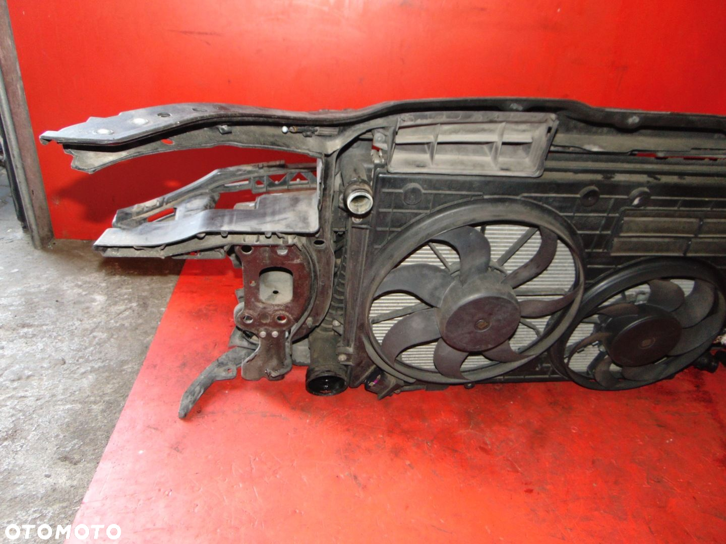 VW EOS 2.0 TDI PAS PRZEDNI CHŁODNICE WENTYLATOR - 14