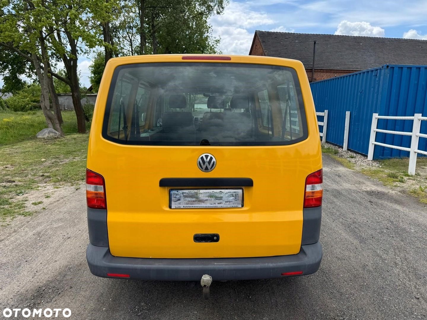 KLAPA TYŁ VW T5 T5 LIFT POKRYWA BAGAŻNIKA TYŁ - 1