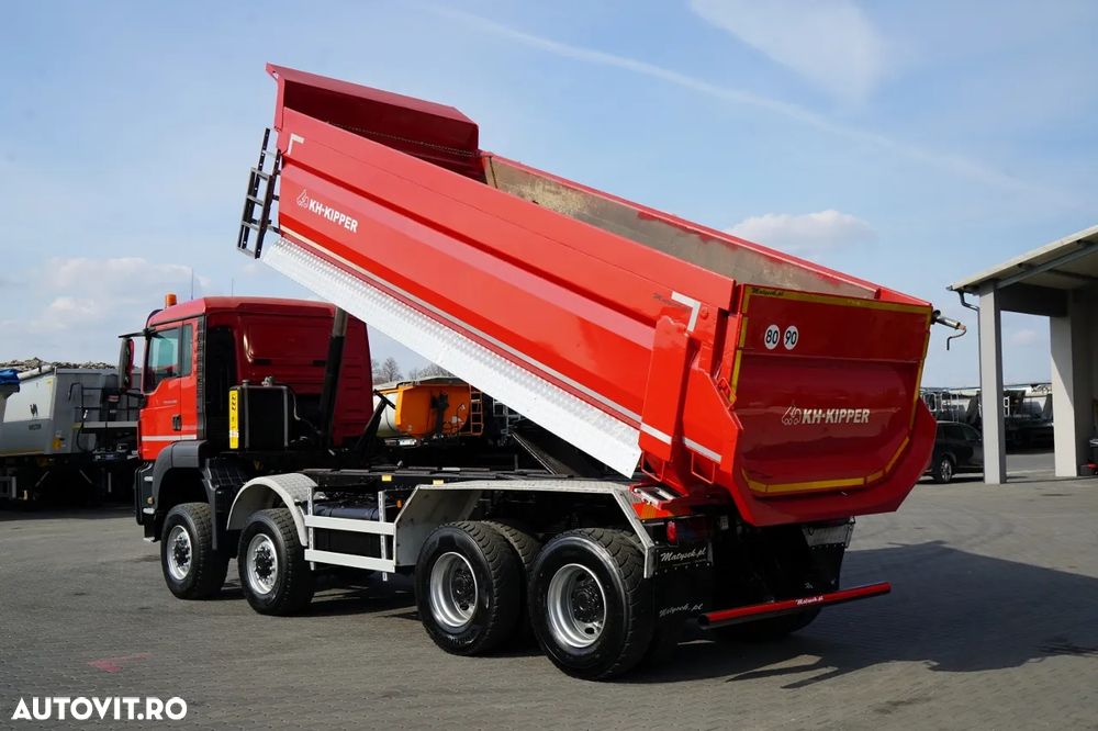 MAN TGS 41.480 / 8X8 / ​​​​BASCULĂ SPATE / KH KIPPER / AUTOMATĂ / EURO 6 - 4