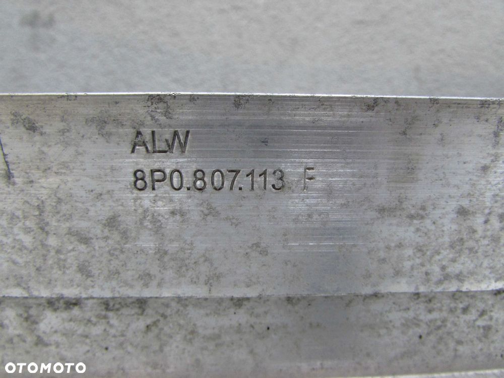 AUDI A3 8P LIFT 10-13 WZMOCNIENIE PAS PRZEDNI OKULAR BELKA 8P0807113F - 4