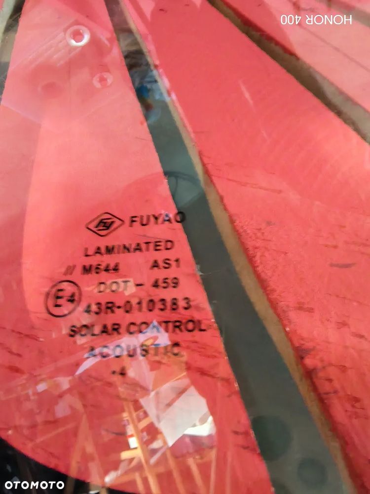 TESLA MODEL Y szyba przednia oryginal sensor ,kamera, - 2