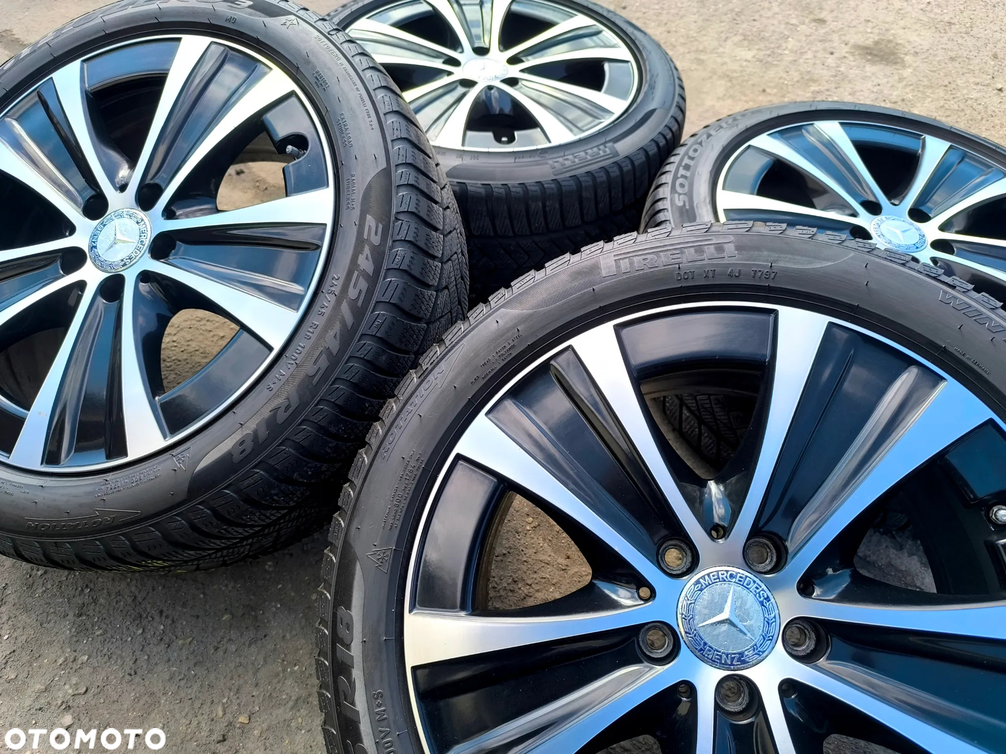 5x112 Alufelgi Felgi Aluminiowe 18 Koła Zimowe Zima MERCEDES E KLASA W212 W213 C W204 C238 A238 6,5mm 23r. Legnica ALU-RAD 245/45 275/40 - 21
