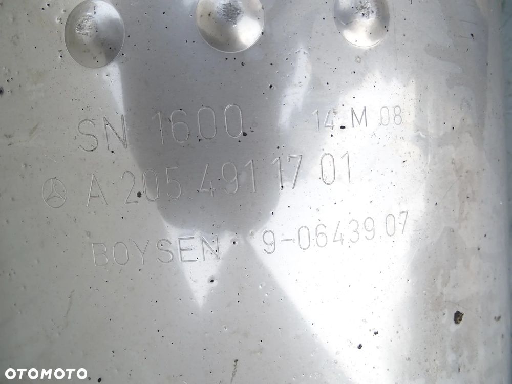 TLUMIK KONCOWY RURA WYDECHOWA WYDECH MERCEDES C W205 ORYGINAL 2054911701 - 3