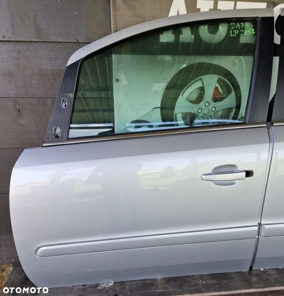DRZWI LEWE PRZÓD TYŁ OPEL ZAFIRA B Z157 - 4