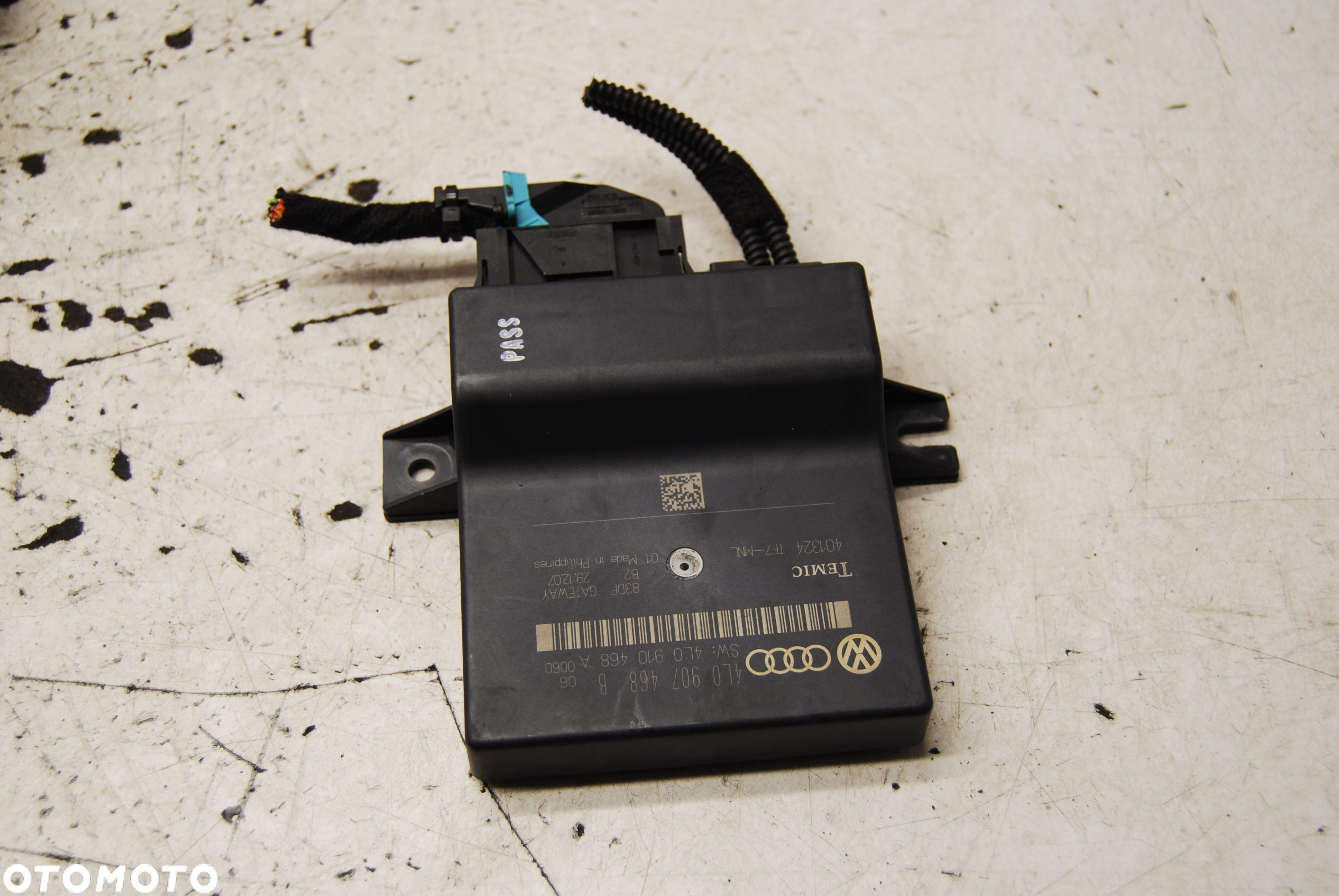 MODUŁ STEROWNIK GATEWAY 4L0907468B AUDI A6 C6 Q7 - 1