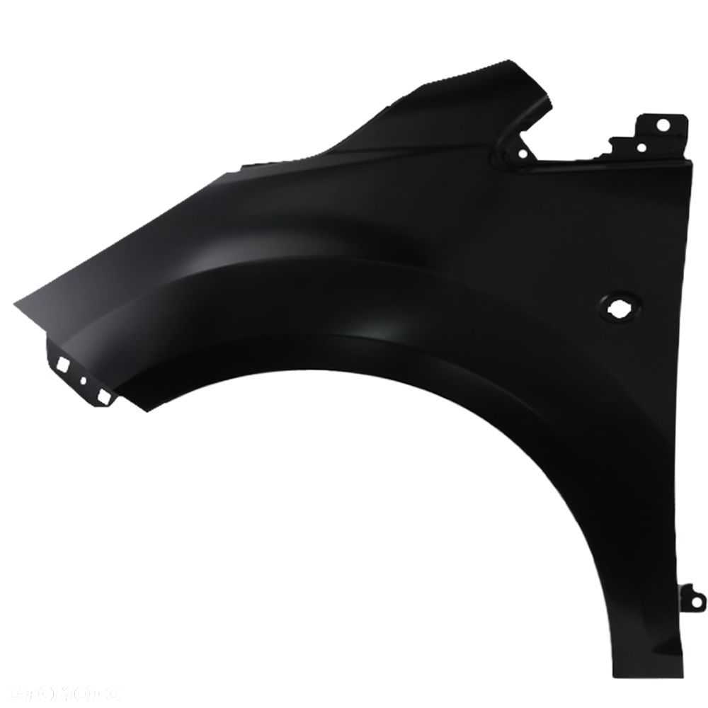 BLU Błotnik FORD KA II 2 9AZC lewy czarny 2008-2015 przód Panther Black - 2