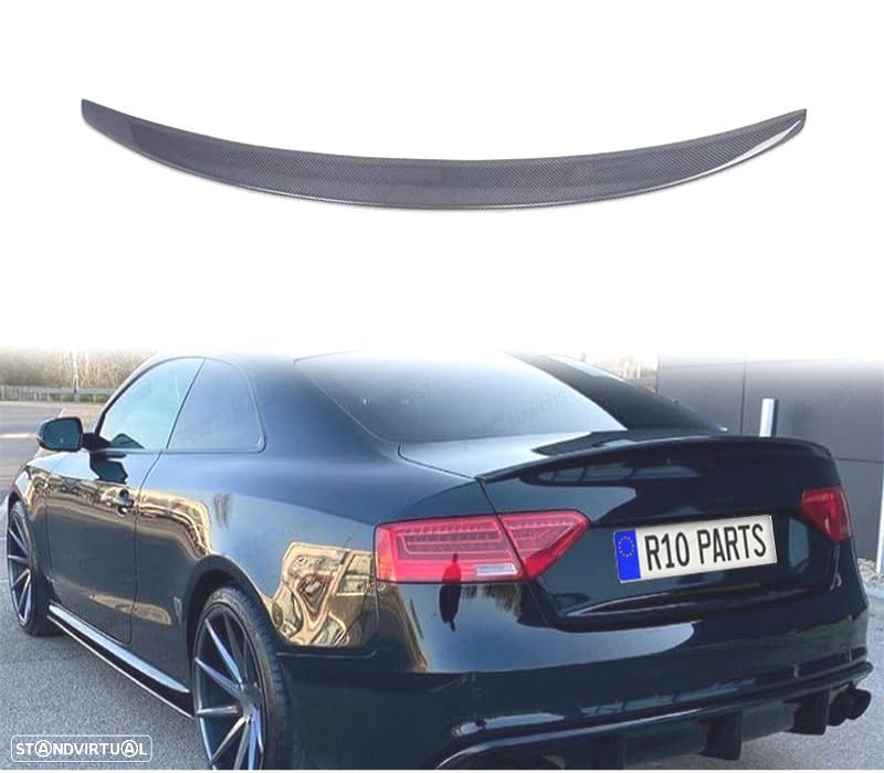 AILERON LIP AUDI A5 COUPÉ 07-16 CARBONO - 1