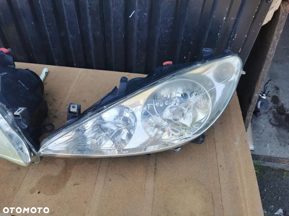 PEUGEOT 307 LAMPA LAMPY LEWA PRAWA  REFLEKTOR PRAWY LEWY EUROPA - 3