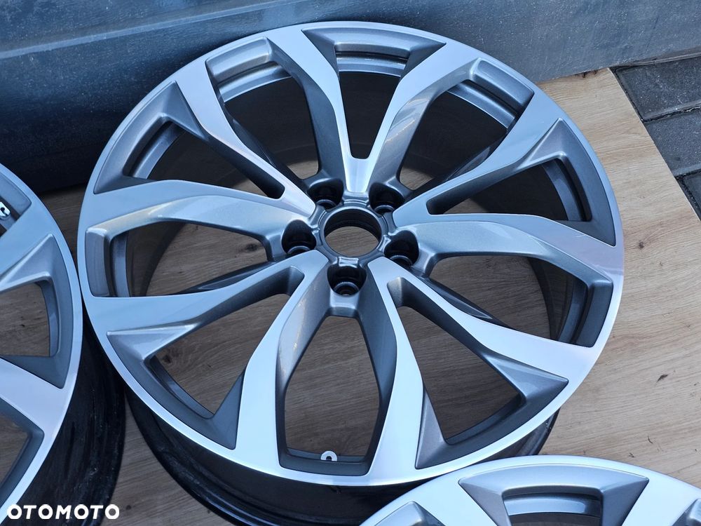 FELGI ALUMINIOWE KOŁA AUDI R 20 5X112 ET45 8.5J 66.5 mm PO RENOWACJI - 5
