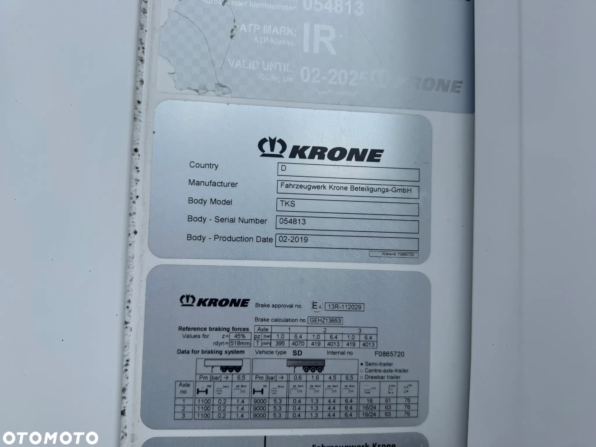 Krone Chłodnia ,Doppelstock , Carrier Vector 1950 - 39