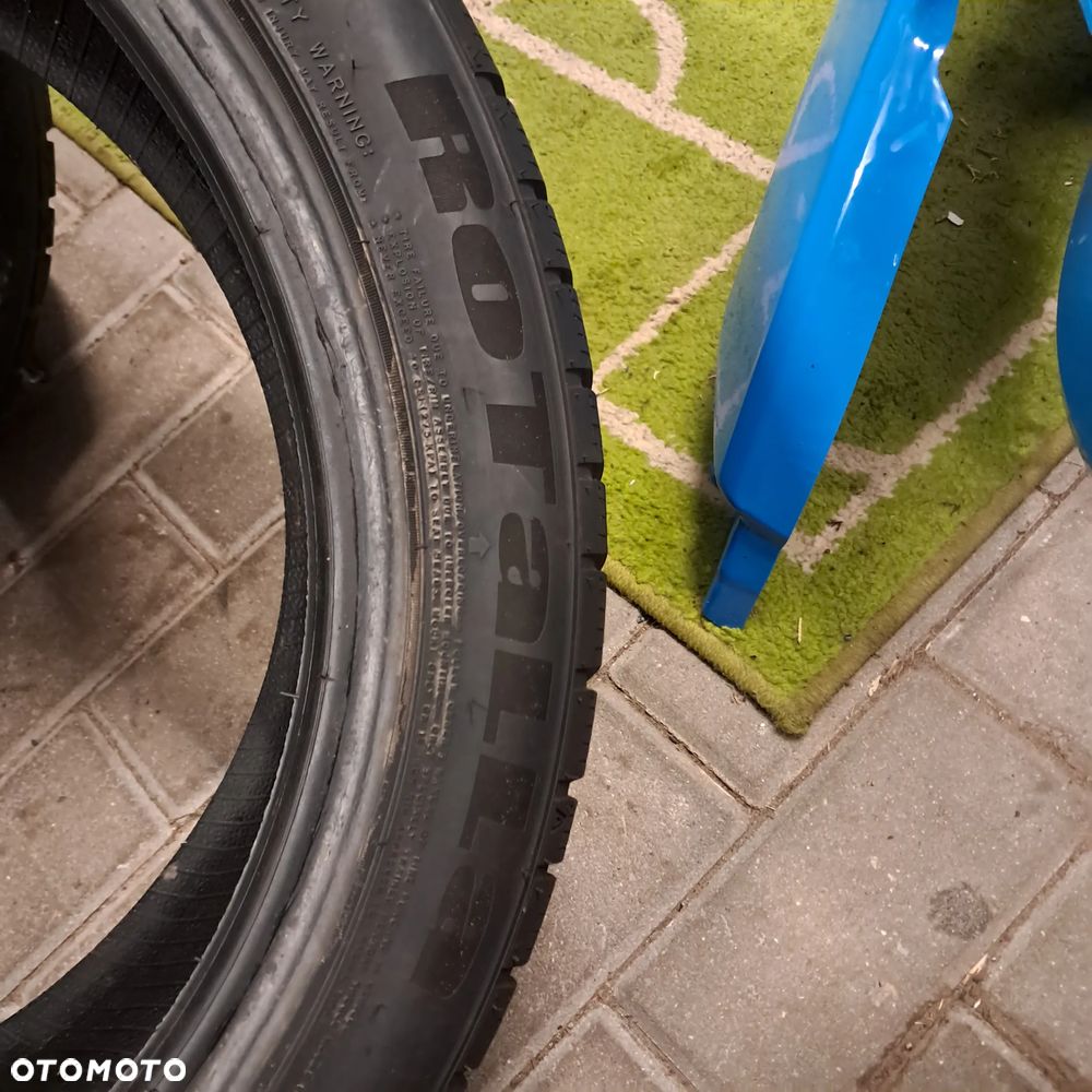 Opony zimowe 215/45/18 215/45R18 zima 2szt para ładne 2022rok - 3
