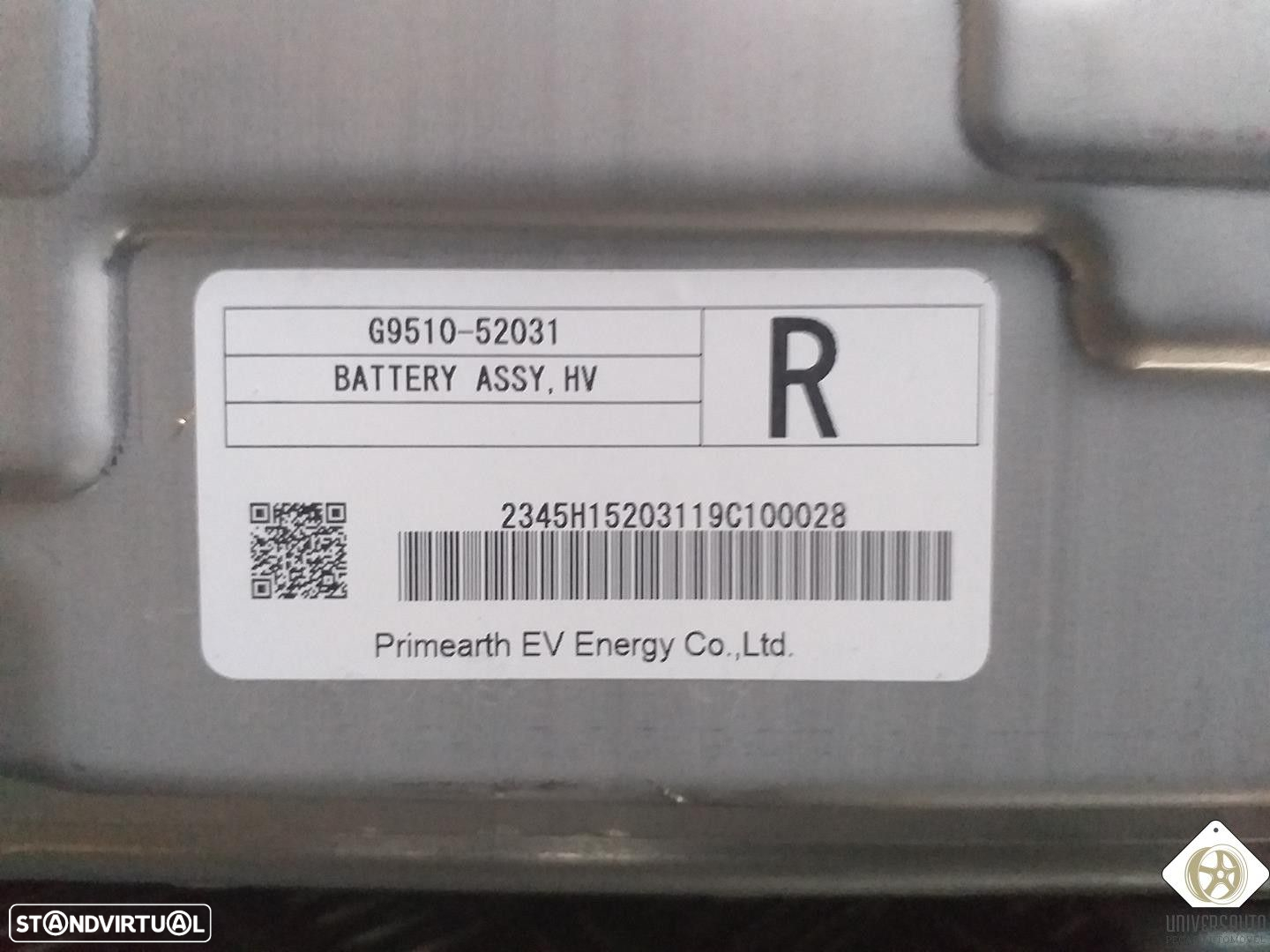 BATERIA TOYOTA YARIS 2016 - 3