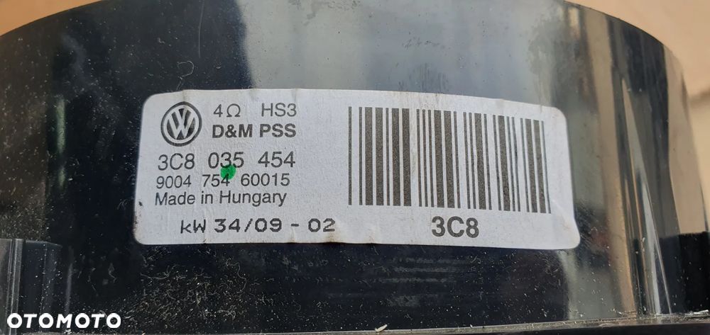 Głośnik prawy przód przedni VW Passat B6 3C8035454 - 6