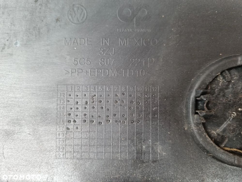 VW NEW BEETLE R-LINE 5C5 ZDERZAK PRZEDNI PRZÓD - 7