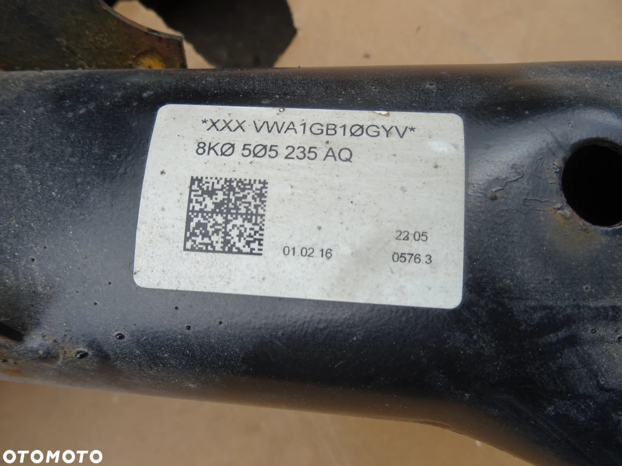 8K0505235AQ Belka sanki tyl wozek Audi A4 A5 8T Quattro czesci - 4