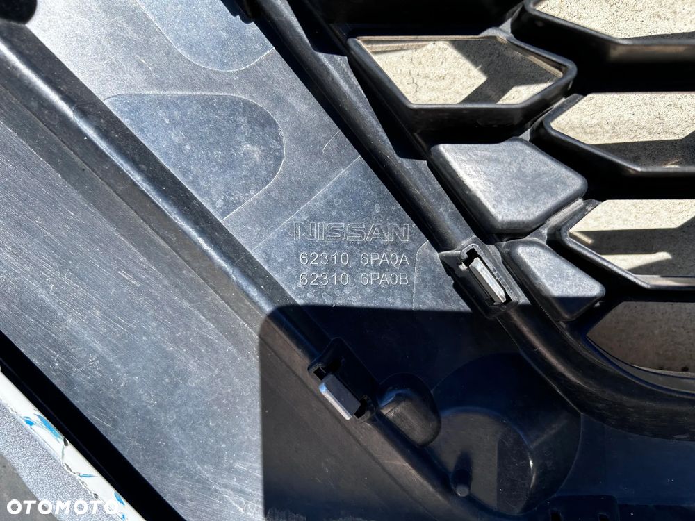 ZDERZAK NISSAN JUKE II 2 F16 PRZÓD PRZEDNI ATRAPA GRILL 620226PA0H 620266PA0A ORYGINALNY - 6