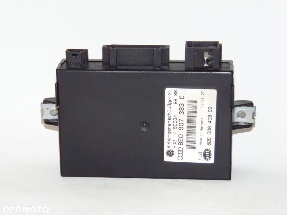 Moduł sterownik świateł haka przyczepy 8E0907383C VW Touran Caddy Golf V Audi A4 B6 B7 - 4