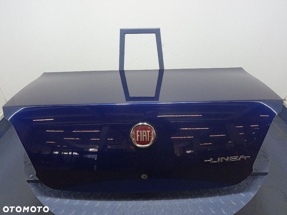FIAT LINEA 07- KLAPA BAGAŻNIKA TYŁ TYLNA 487 BLU NOTTURNO - 1