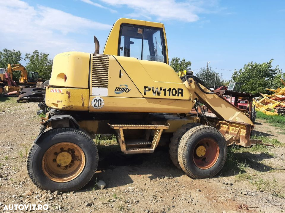 Brat din 3 segmenti excavator Komatsu PW 110 R - 2