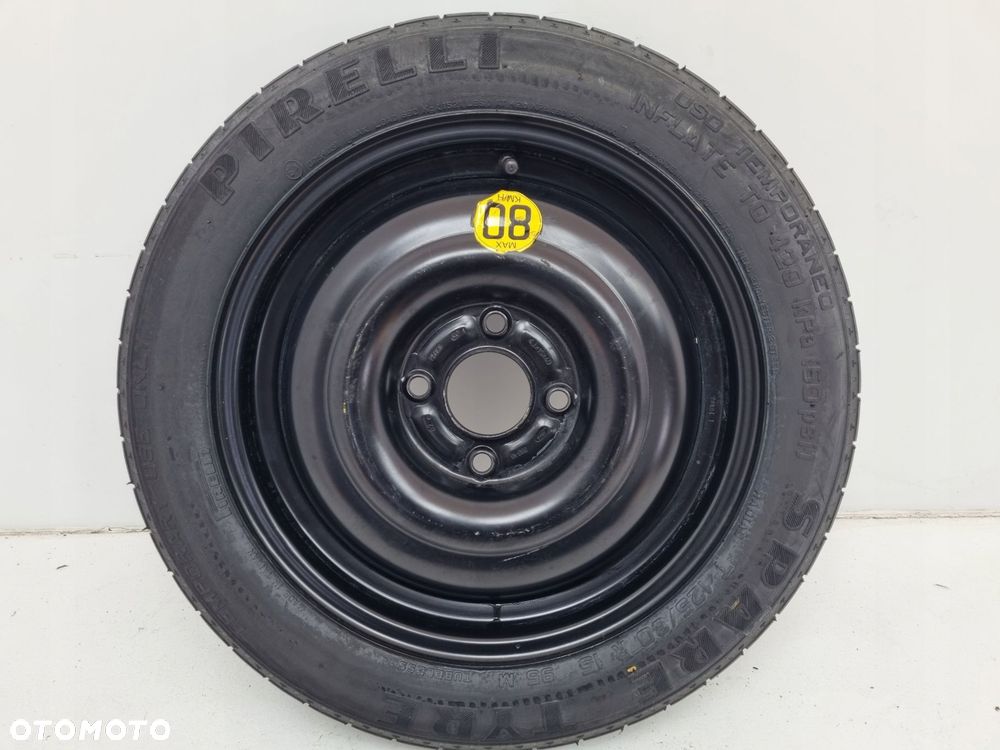 KOŁO DOJAZDOWE 125/80 R15 98AB-NB 2150836 4x108 Ford Fiesta Mk5 Mk6 - 2