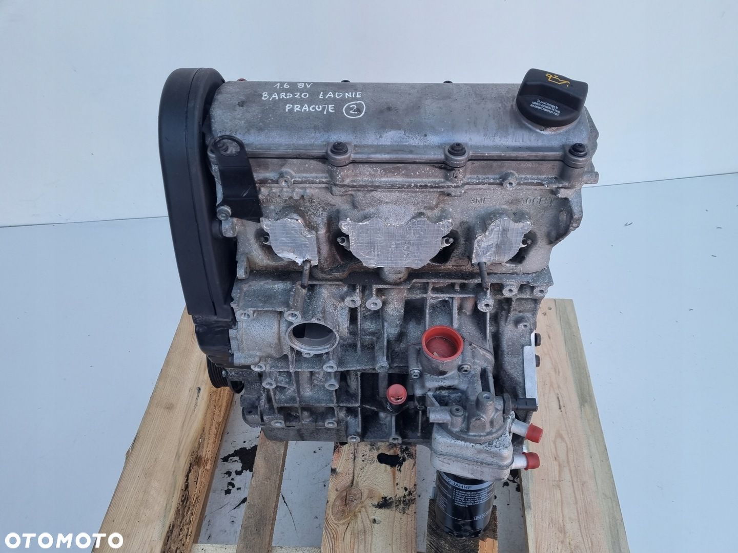 SILNIK VW New Beetle 1.6 SR 8V 102KM ładna kompresja AYD - 1