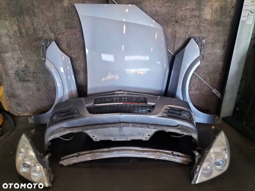 KOMPLETNY PRZÓD OPEL VECTRA C LIFT Z163 MASKA ZDERZAK BŁOTNIKI LAMPY BELKA - 1