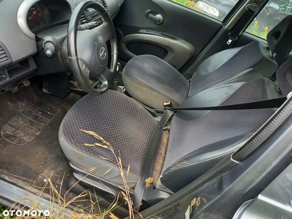 części do Nissan Micra K12 1.5 dci 2002r maska zderzak drzwi lampa szyba fotele skrzynia - 3