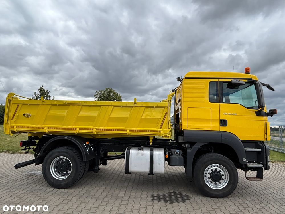 MAN TGS 18.440 4x4 HYDROBURTA MEILLER , hydrodrive , hydraulika do przyczepy, zimowe utrzymanie dróg, wyjście do czołownicy, czołownica - 34