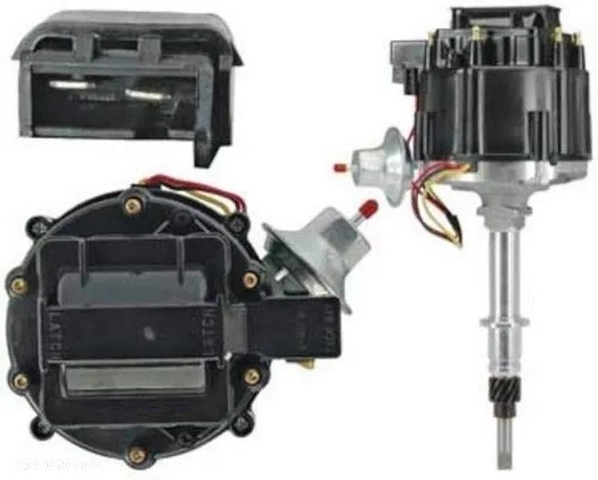 APARAT ZAPLONOWY MODUL KOPULKA PALEC APARATU ZAPLONOWEGO CEWKA ZAPŁONOWA 4.1 4.8 YALE HYSTER CLARK STARY TYP WÓZEK WIDLOWY DO WOZKA WIDLOWEGO 4.1L 4.8L DELCO REMY IGNITION DISTRIBUTOR - 1