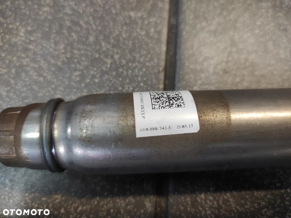 SKODA FABIA 3 HB KURTYNA LEWA PRAWA 6V0880741E 6V0880742E WYSYŁKA !!!!!! - 2
